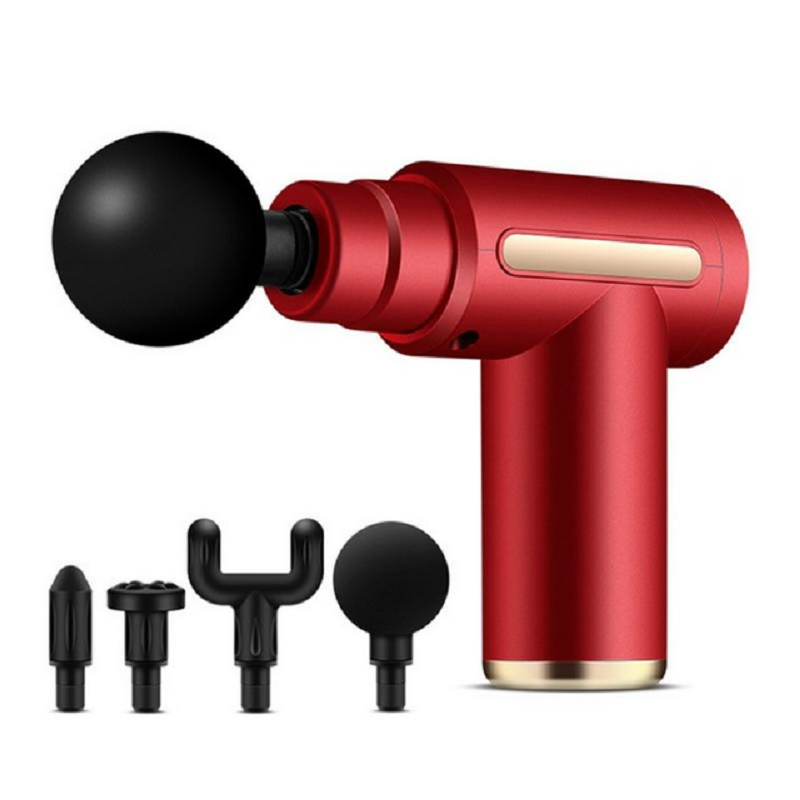 Deep Tissue Massage Gun Fascia Brushless Motor Rechargeable Mini Massager
