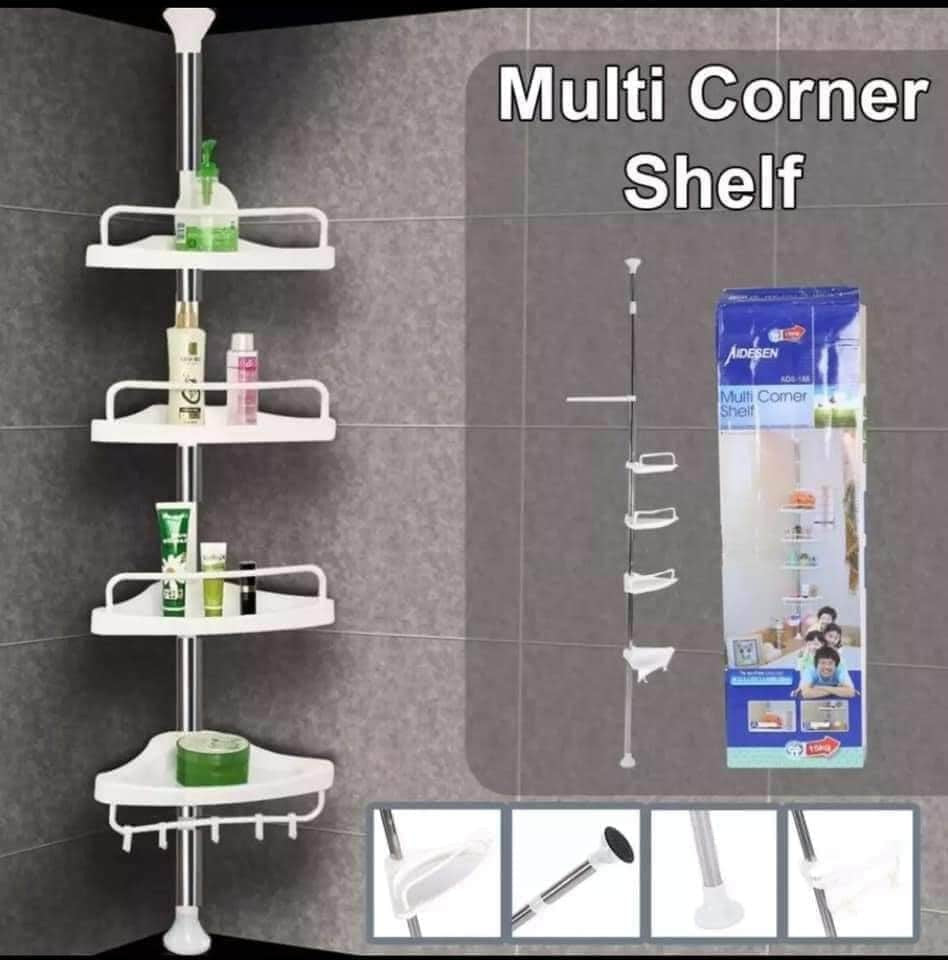 Multi Corner Shelf 4Layers With Hanging Freely, 320CM