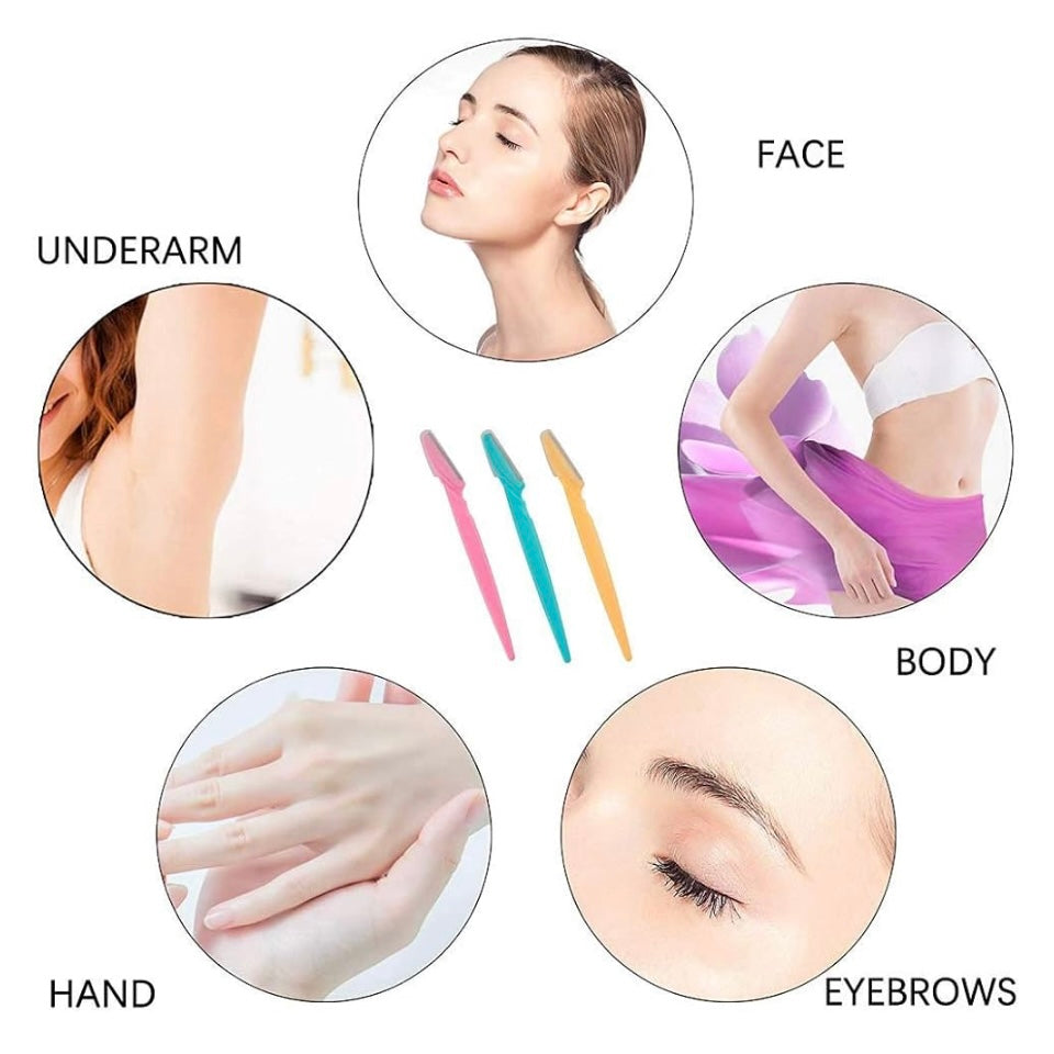 3pcs Eyebrow Trimmer