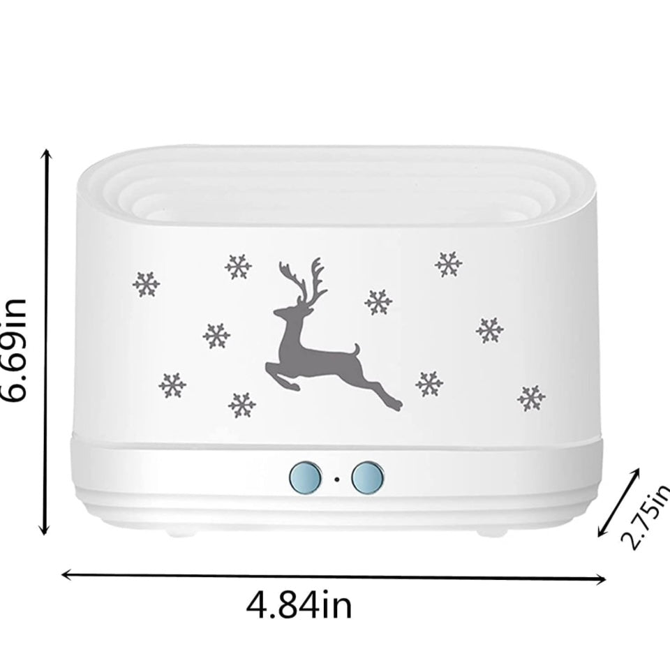 Silent Cool Mist Humidifier Auto Shut-Off, LED Night Light, Portable