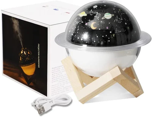 Projector Galaxy Lamp Cool Humidifier 3D LED Night Light