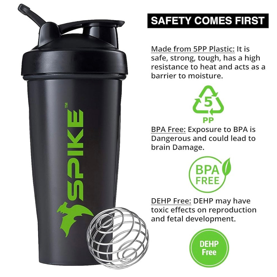 SPIKE Protein Shaker Bottle