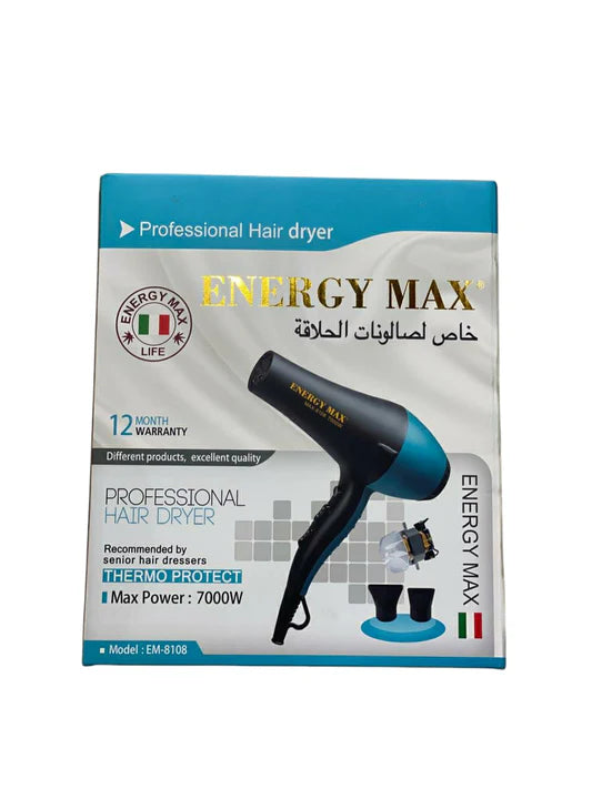 Hair dryer Energy Max 7000W