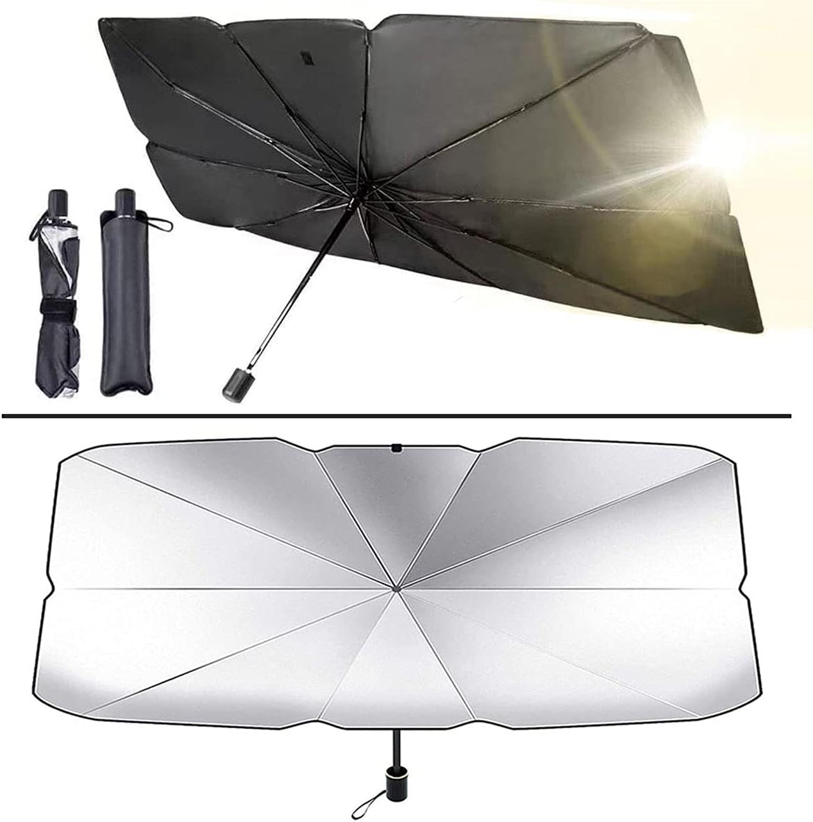 Front window sun shield