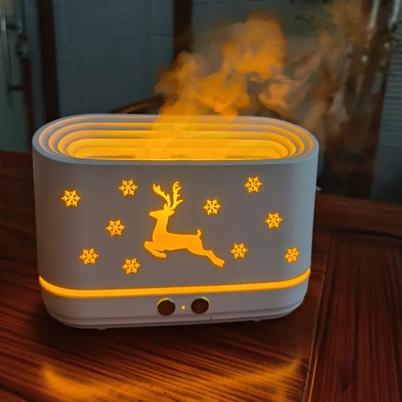 Silent Cool Mist Humidifier Auto Shut-Off, LED Night Light, Portable