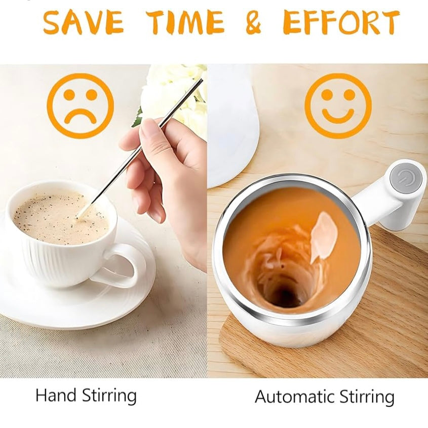 Self stirring mug /automatic mangentic stirring mug