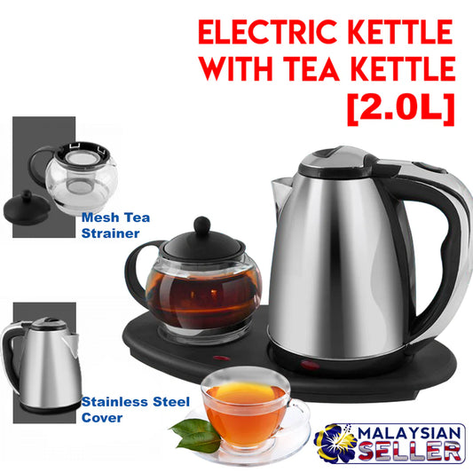 Silver Crest, 2In1 Electric Kettle 2L 1800W Sc-266