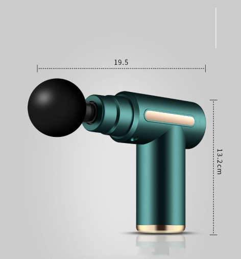 Deep Tissue Massage Gun Fascia Brushless Motor Rechargeable Mini Massager