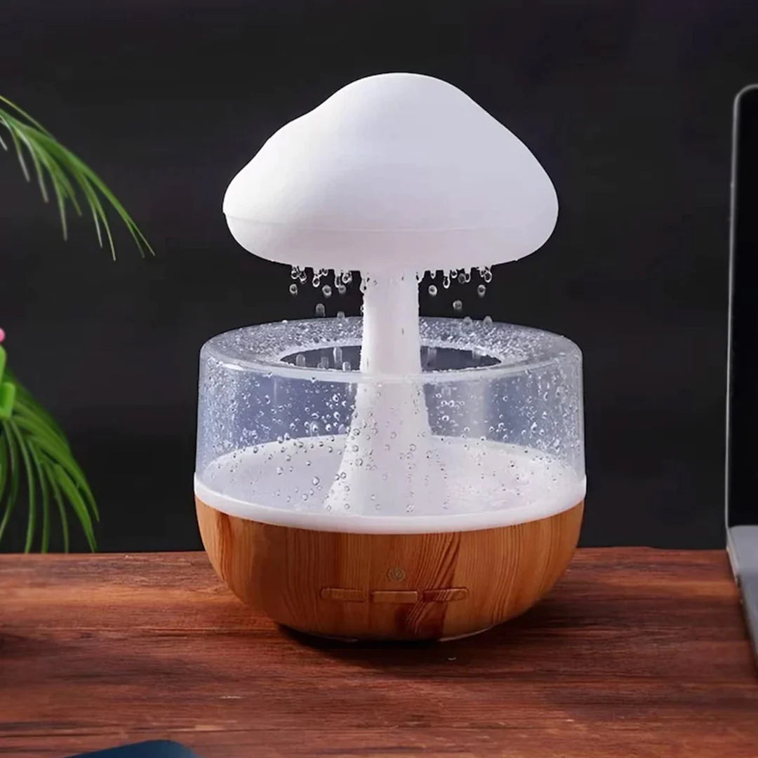 Rain Cloud Humidifier Diffuser Aromatherapy Essential Oil Portable