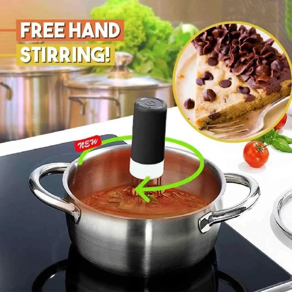 Stir Crazy Automatic Hands Free Sauce Stirrer