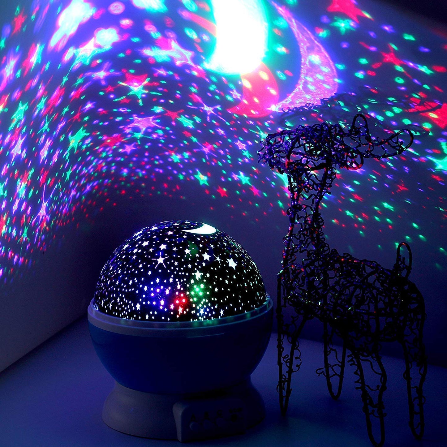 Star Master Dream Rotating Projection Lamp