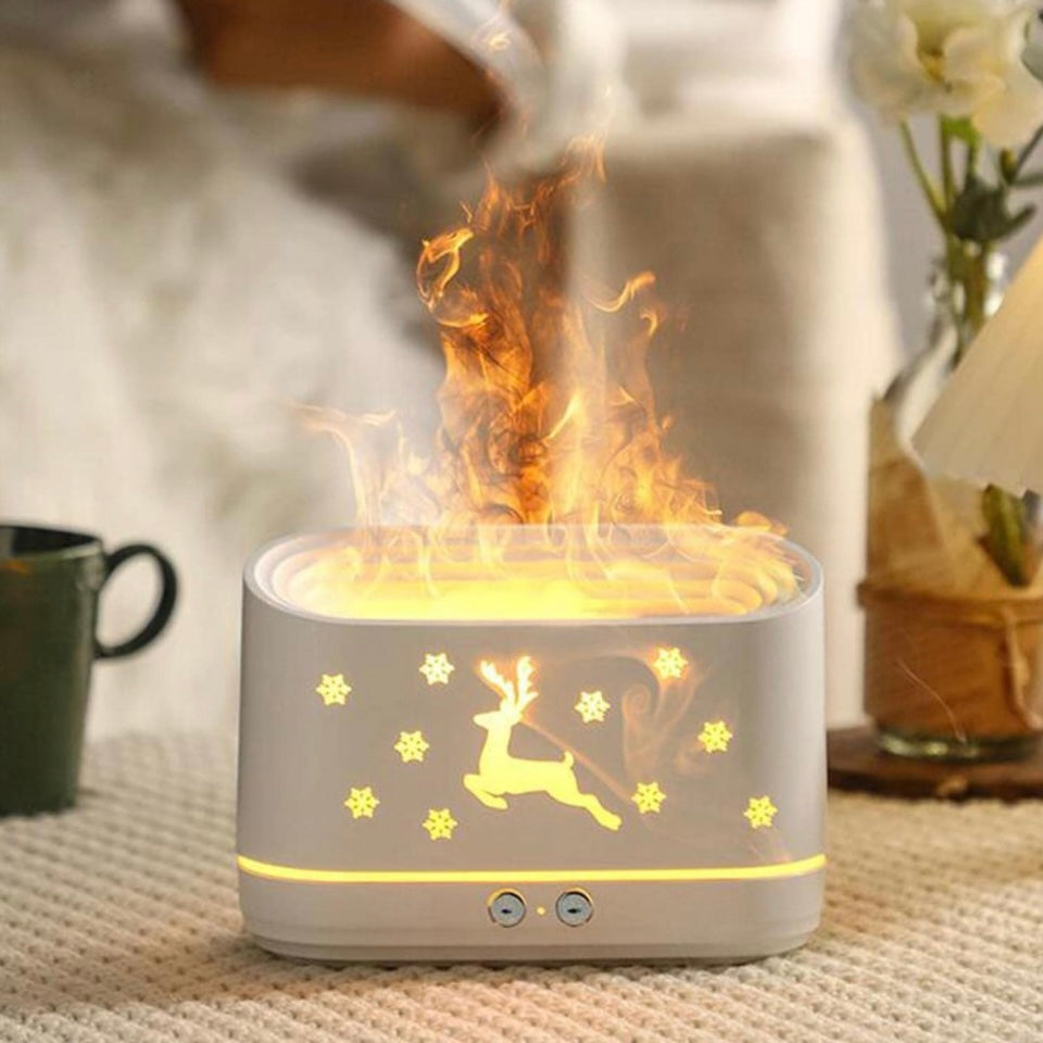 Silent Cool Mist Humidifier Auto Shut-Off, LED Night Light, Portable
