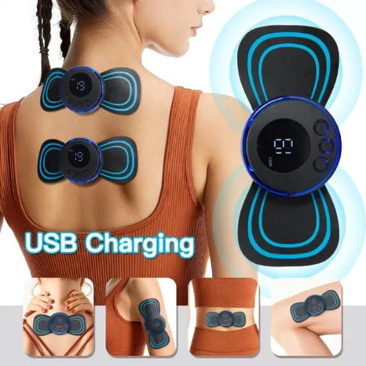 Mini Portable Electric
Neck &Back & Body
Pain Relief Massager