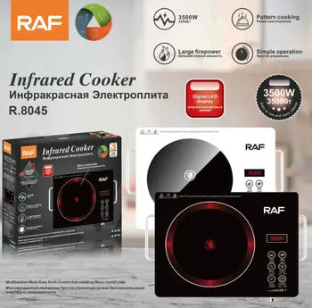 RAF R-8045 Electric Stove & Hot Plate – High Power Kitchen Cooker