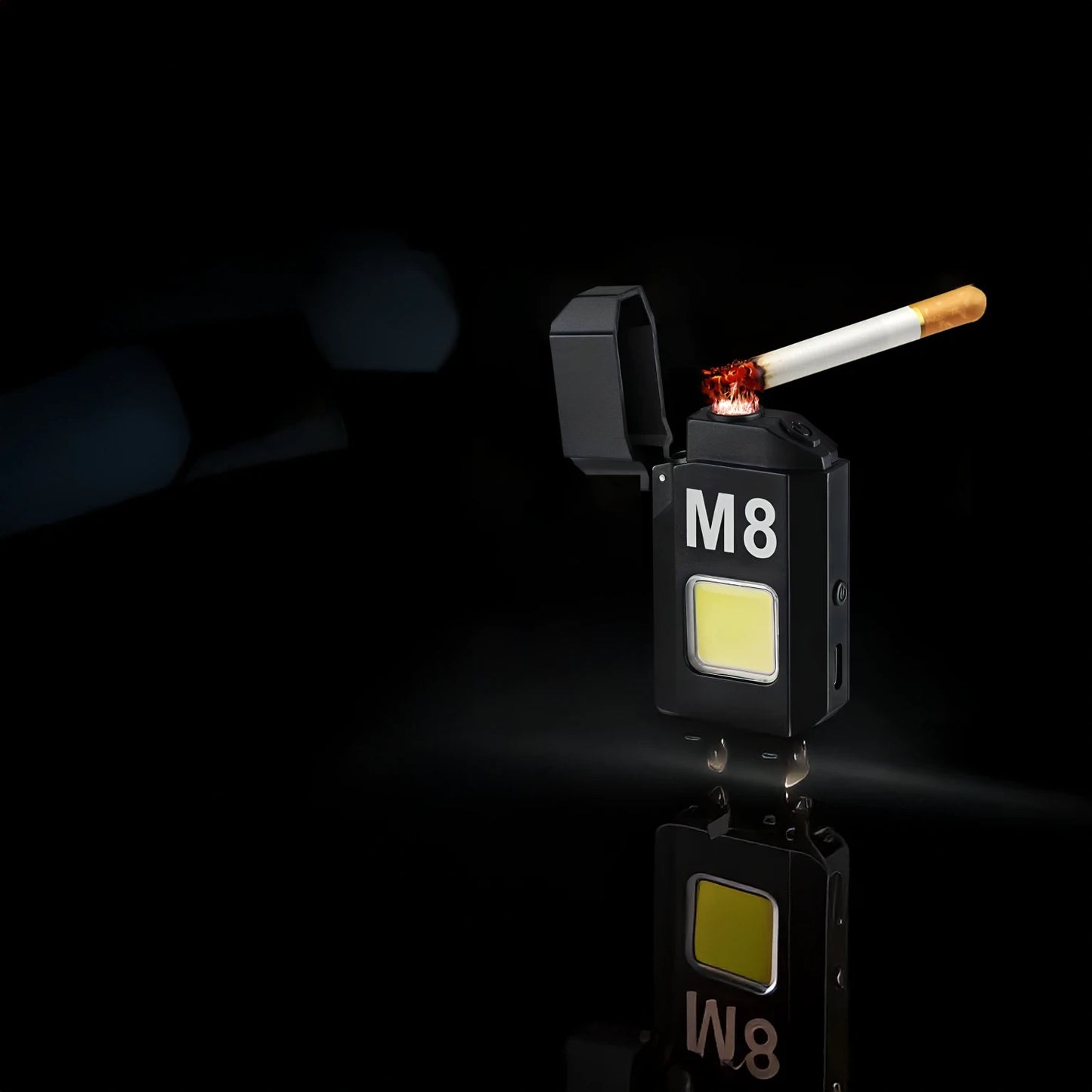 Rechargeable Electric Lighter M8 with Lamp