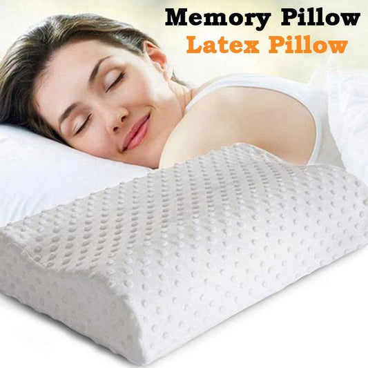 Natural Latex Pillow Memory Foam Bedding Pillow Neck Protection Slow Rebound Pillow Health Care Vertebrae Protection Pillows