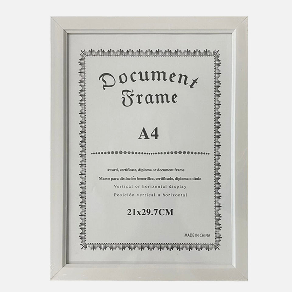4pk A4 Photo Frame Picture Frame Certificate Poster Frames Home Decor