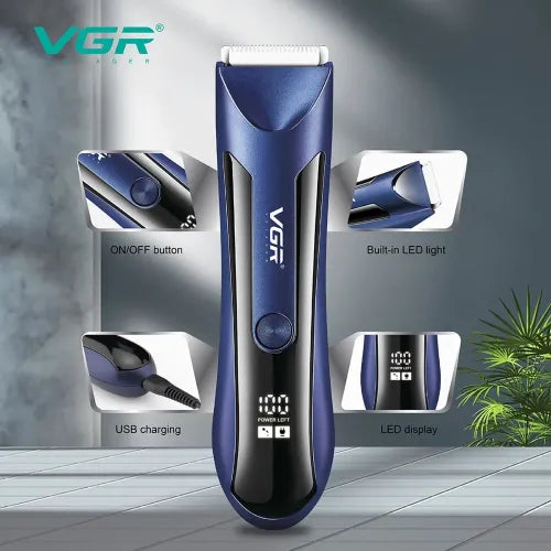 VGR V-951 Rechargeable Portable Head & Body Shaver