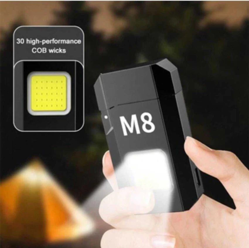 Rechargeable Electric Lighter M8 with Lamp