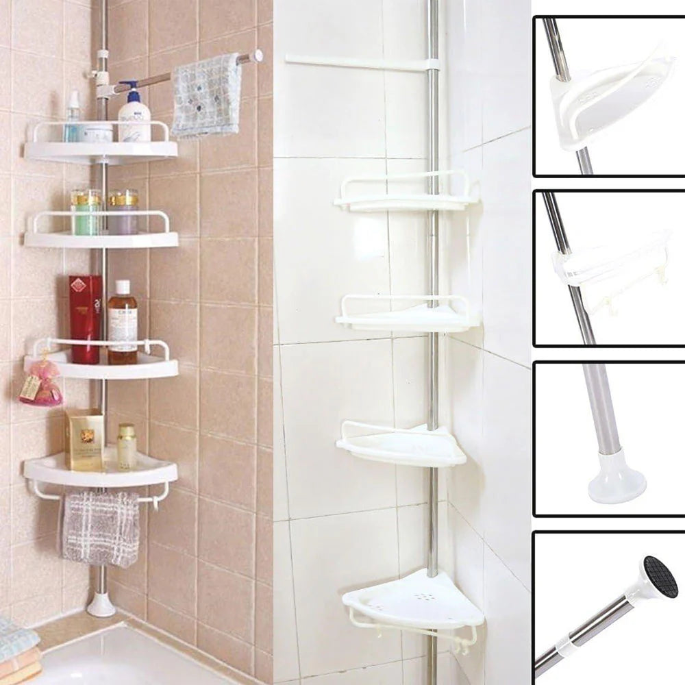 Multi Corner Shelf 4Layers With Hanging Freely, 320CM