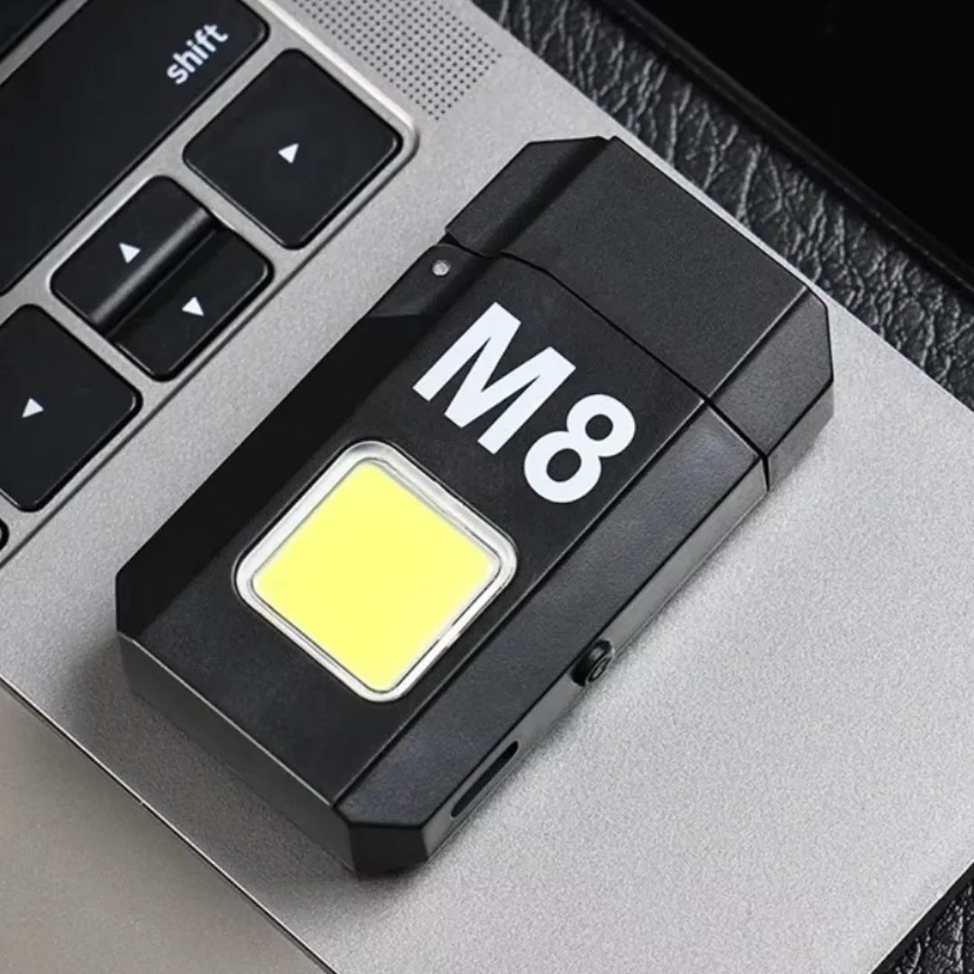 Rechargeable Electric Lighter M8 with Lamp