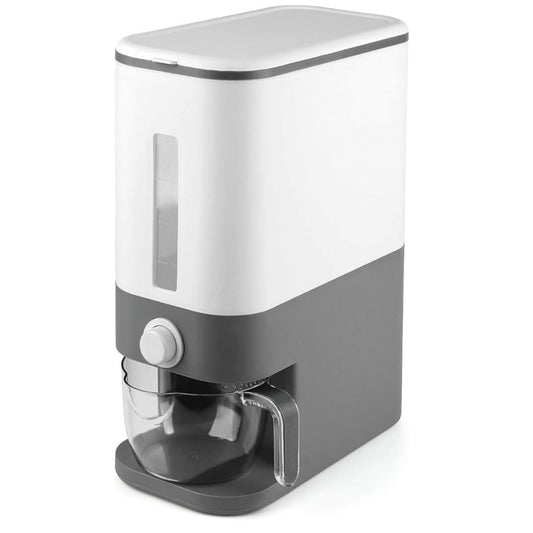 10 Kg Rice Dispenser, Large Sealed Grain Container Storage