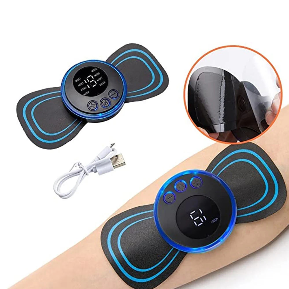 Mini Portable Electric
Neck &Back & Body
Pain Relief Massager