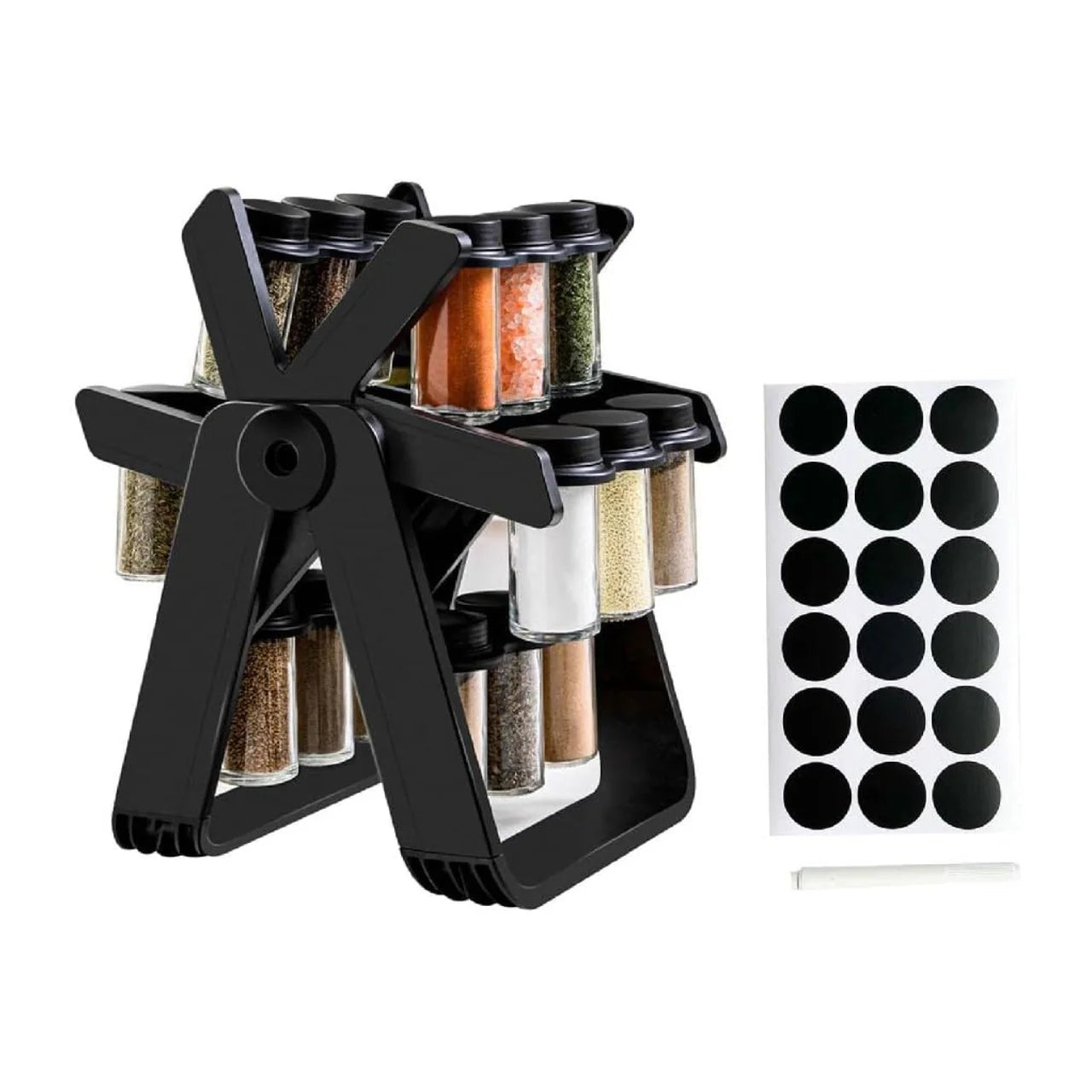18 Jar Rotating Spice Rack
