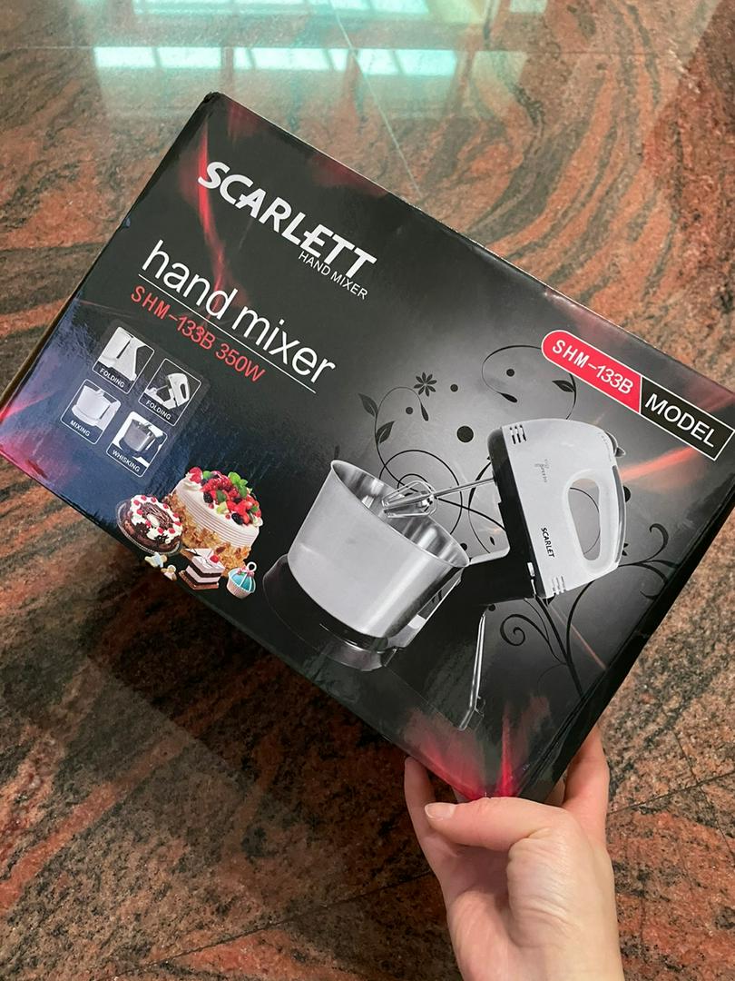 Super 7 Speed Scarlett Hand Mixer