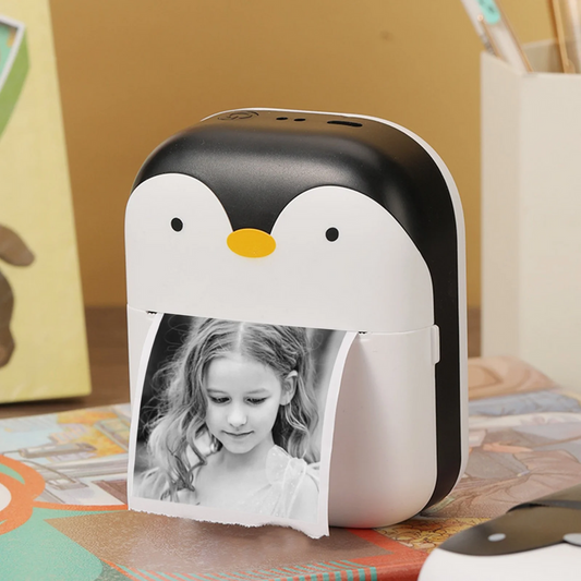 Penguin Design Rechargeable
Portable Mini Printer