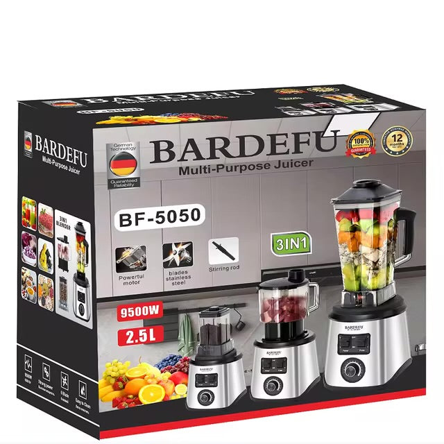 Bardefu Blender 3 in 1 9500watt