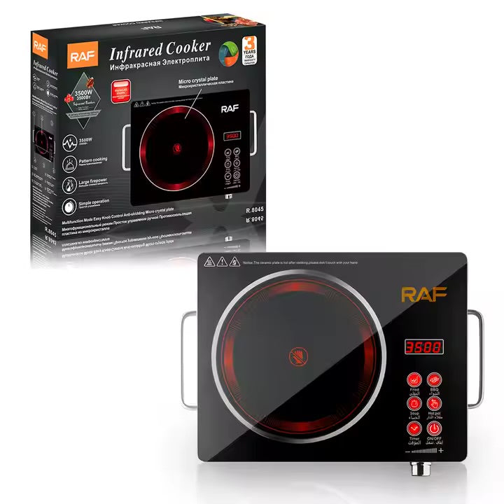 RAF R-8045 Electric Stove & Hot Plate – High Power Kitchen Cooker