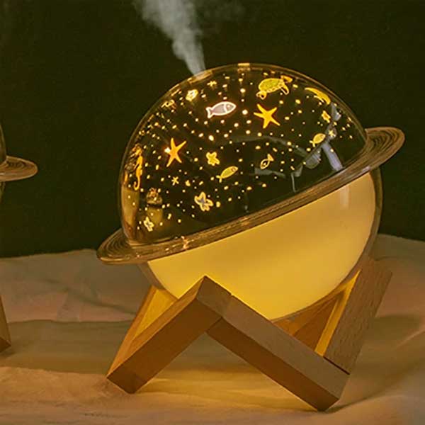 Projector Galaxy Lamp Cool Humidifier 3D LED Night Light
