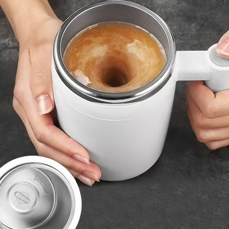 Self stirring mug /automatic mangentic stirring mug