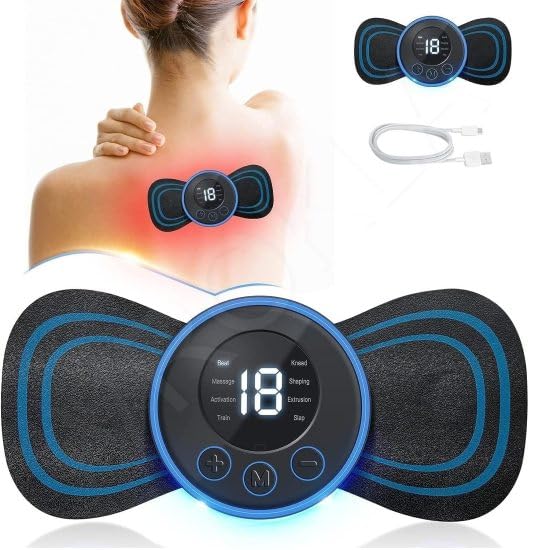 Mini Portable Electric
Neck &Back & Body
Pain Relief Massager