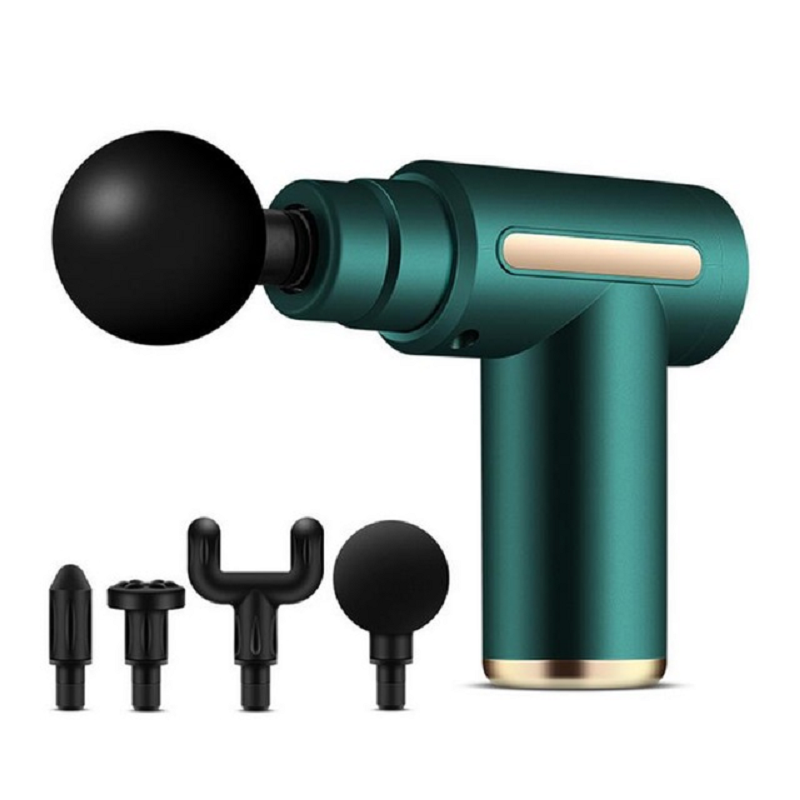 Deep Tissue Massage Gun Fascia Brushless Motor Rechargeable Mini Massager