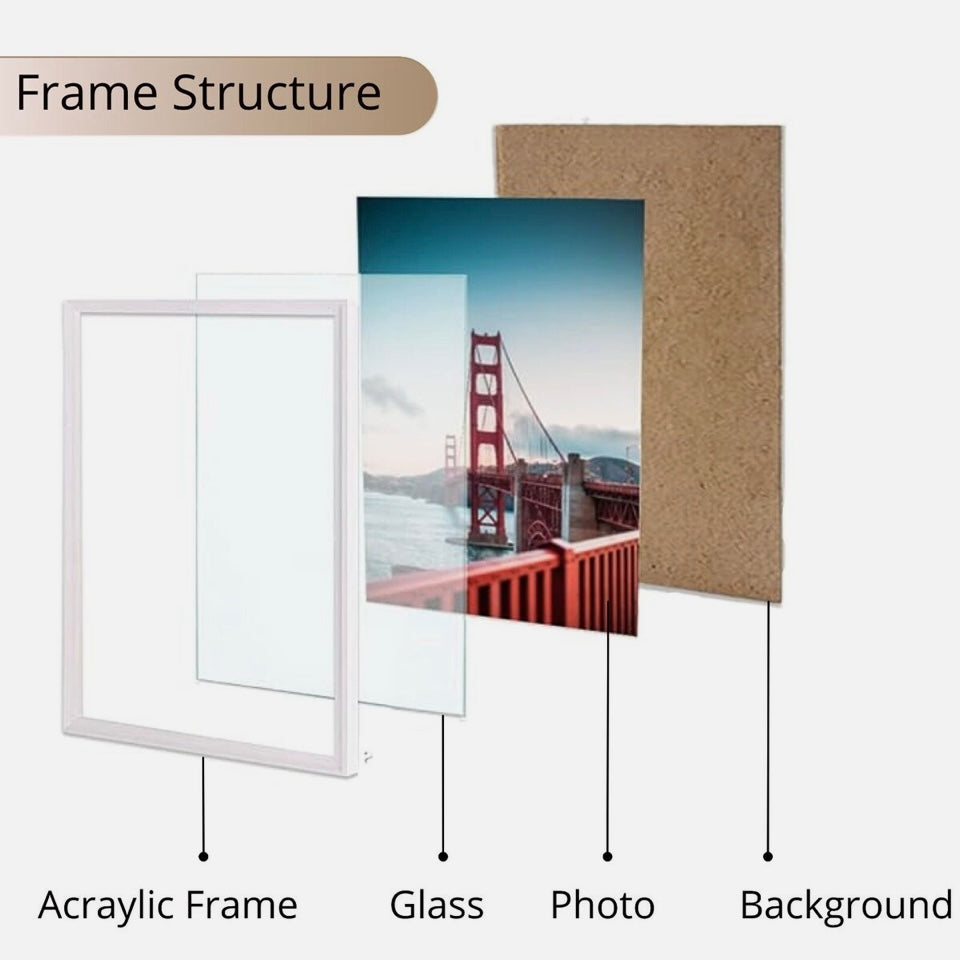 4pk A4 Photo Frame Picture Frame Certificate Poster Frames Home Decor