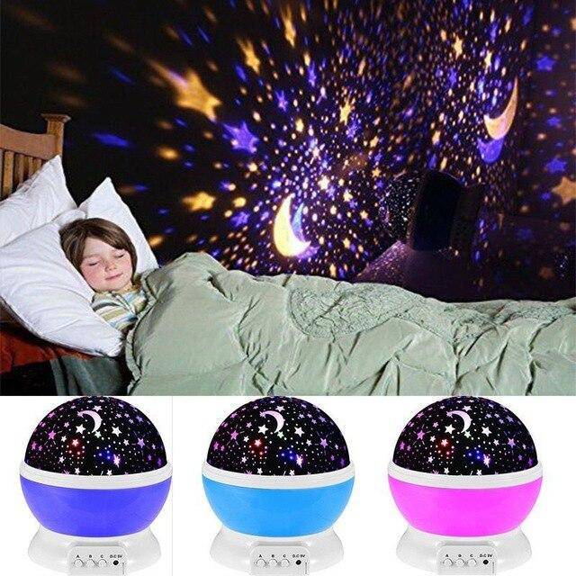 Star Master Dream Rotating Projection Lamp