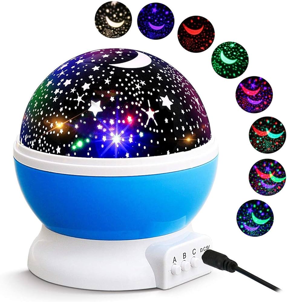 Star Master Dream Rotating Projection Lamp